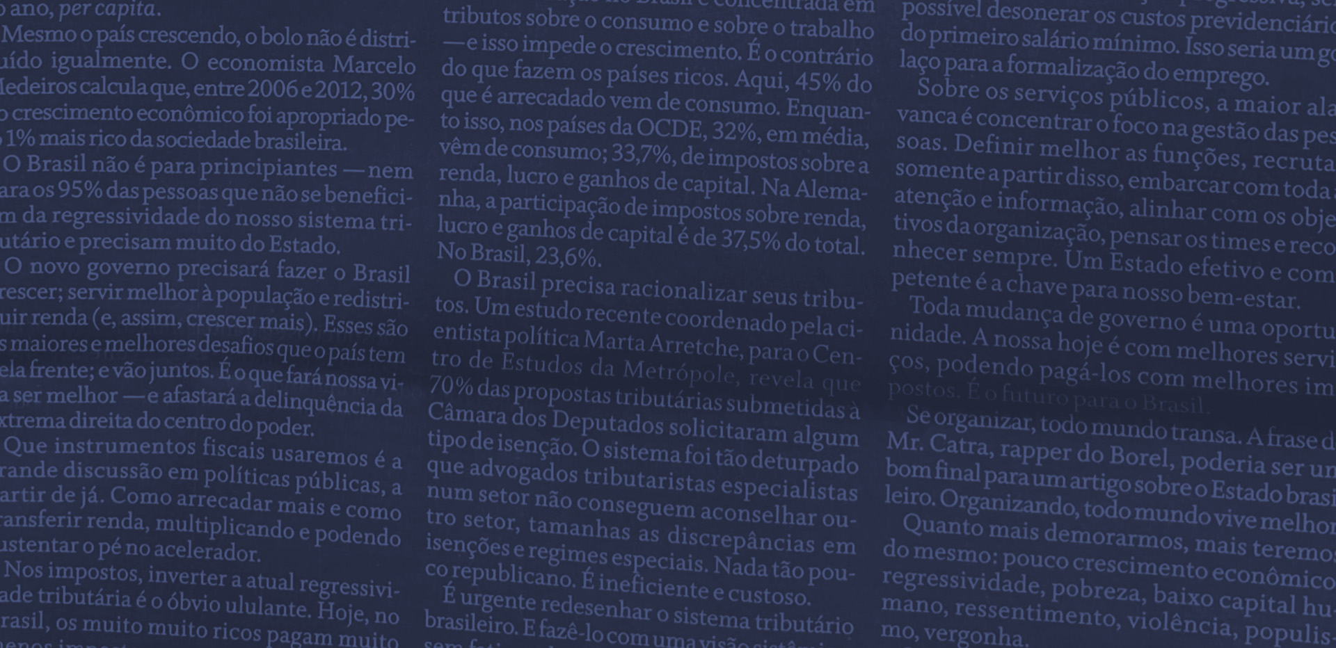 Melhores Impostos, para um Estado melhor
